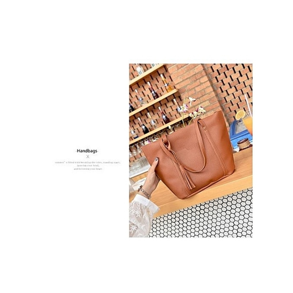 Fashion 4 in 1 leather hand bag - Picture 2 of 3